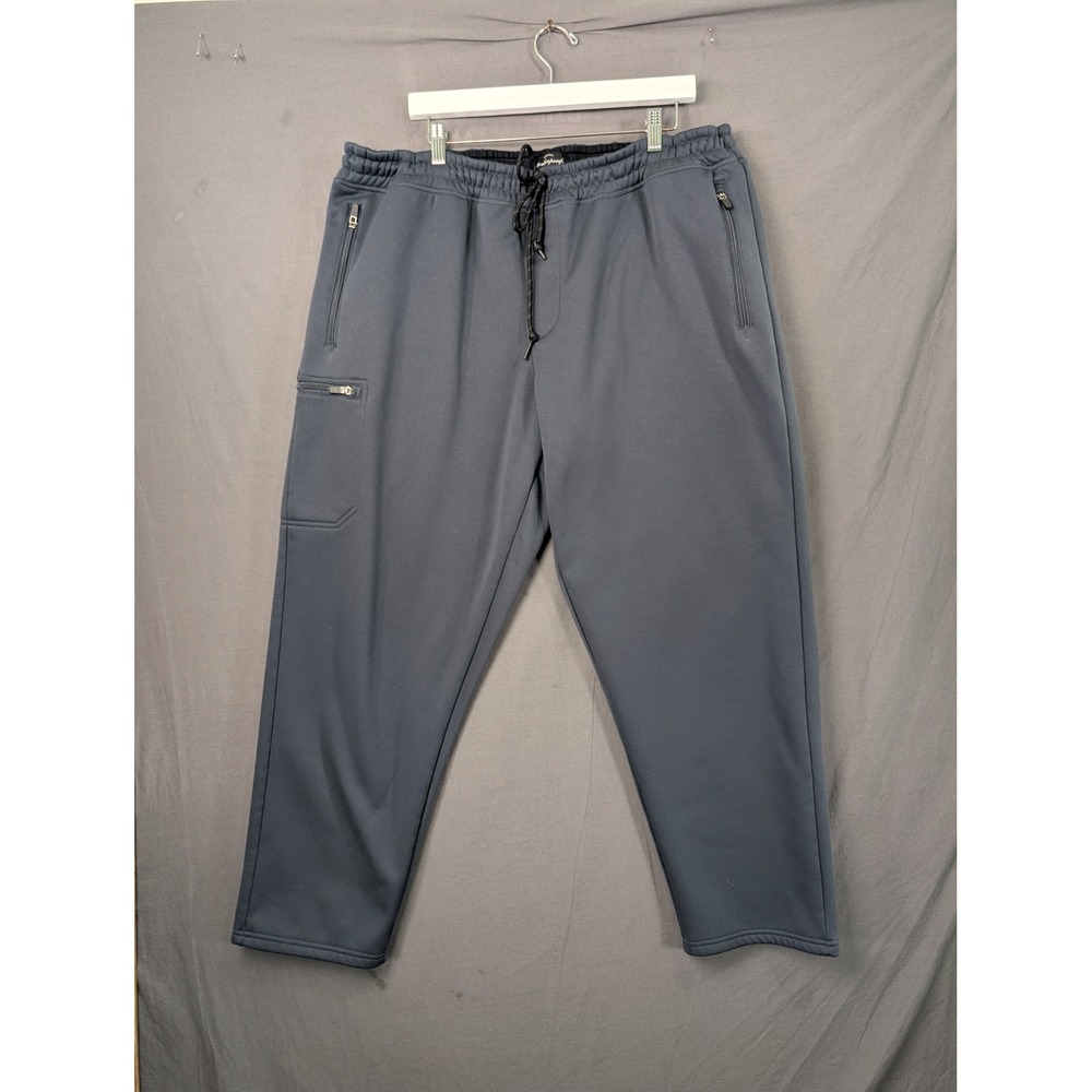 Weatherproof Vintage Mens Relaxed Fit Fleece Lined Jogger Pants Gray XXL 7240